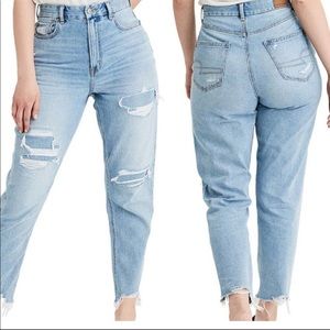 american eagle mom jeans